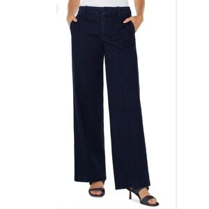 Liverpool kelsey wide leg trouser size 10